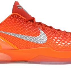 Nike Kobe 6 Protro Total Orange Size 11, 11.5