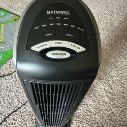 Lasko Ceramic Tower heater w/ remote control. Brand New