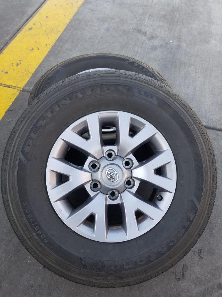 4 Toyota tacoma rims 16 for Sale in Tempe, AZ - OfferUp