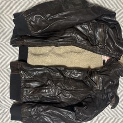 Levi’s Children’s Leather Bomber 