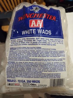 Reloading wads 12ga.