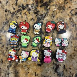 Hello Kitty Croc Charms