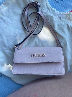Pink Guess Crossbody Bag