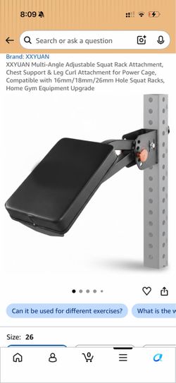 Chest Supported Row Attachment