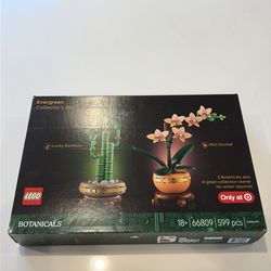 Lego - Lucky Bamboo AND Mini Orchid