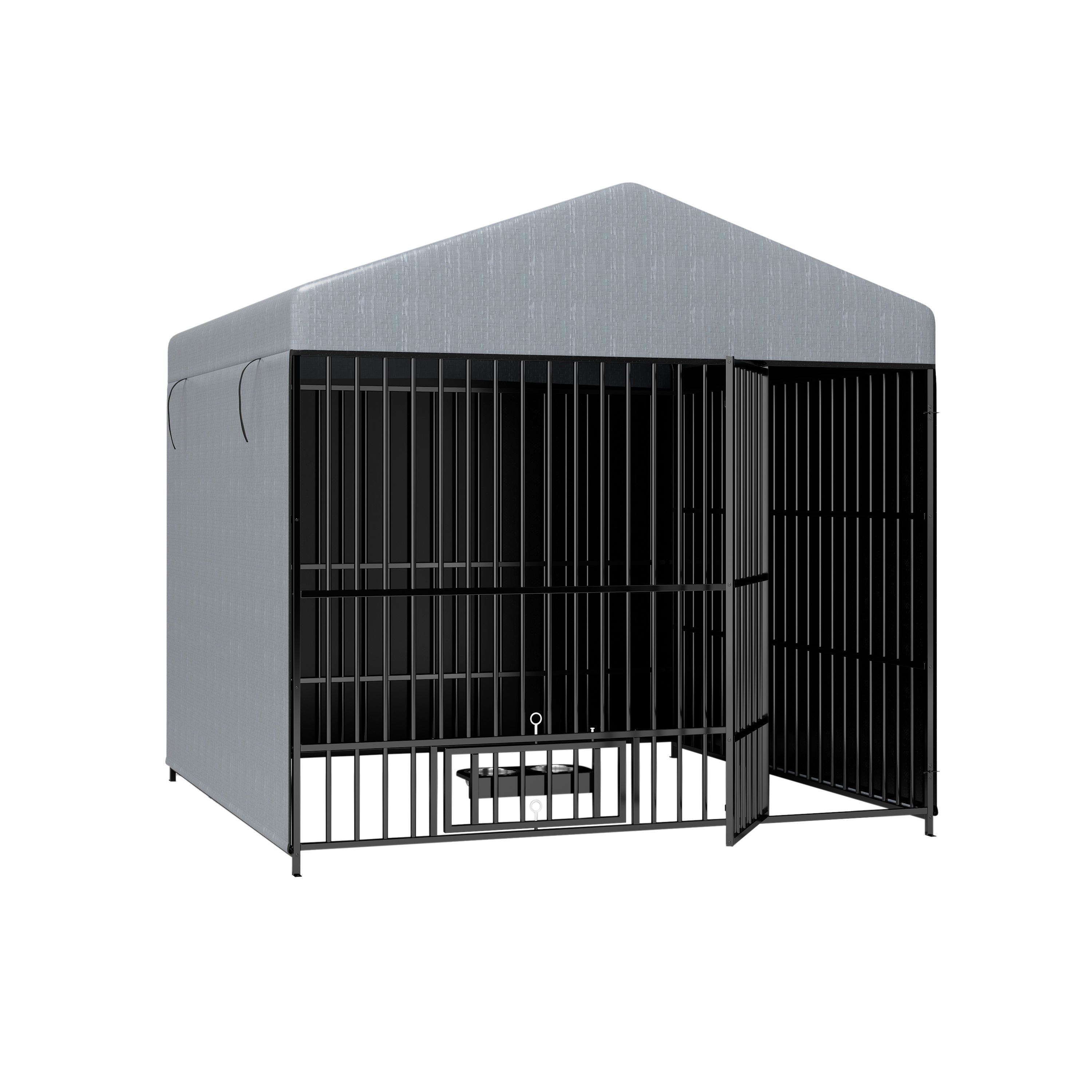 Pet Supplies Large Dog Enclosures With Roof Large Dog Kennel