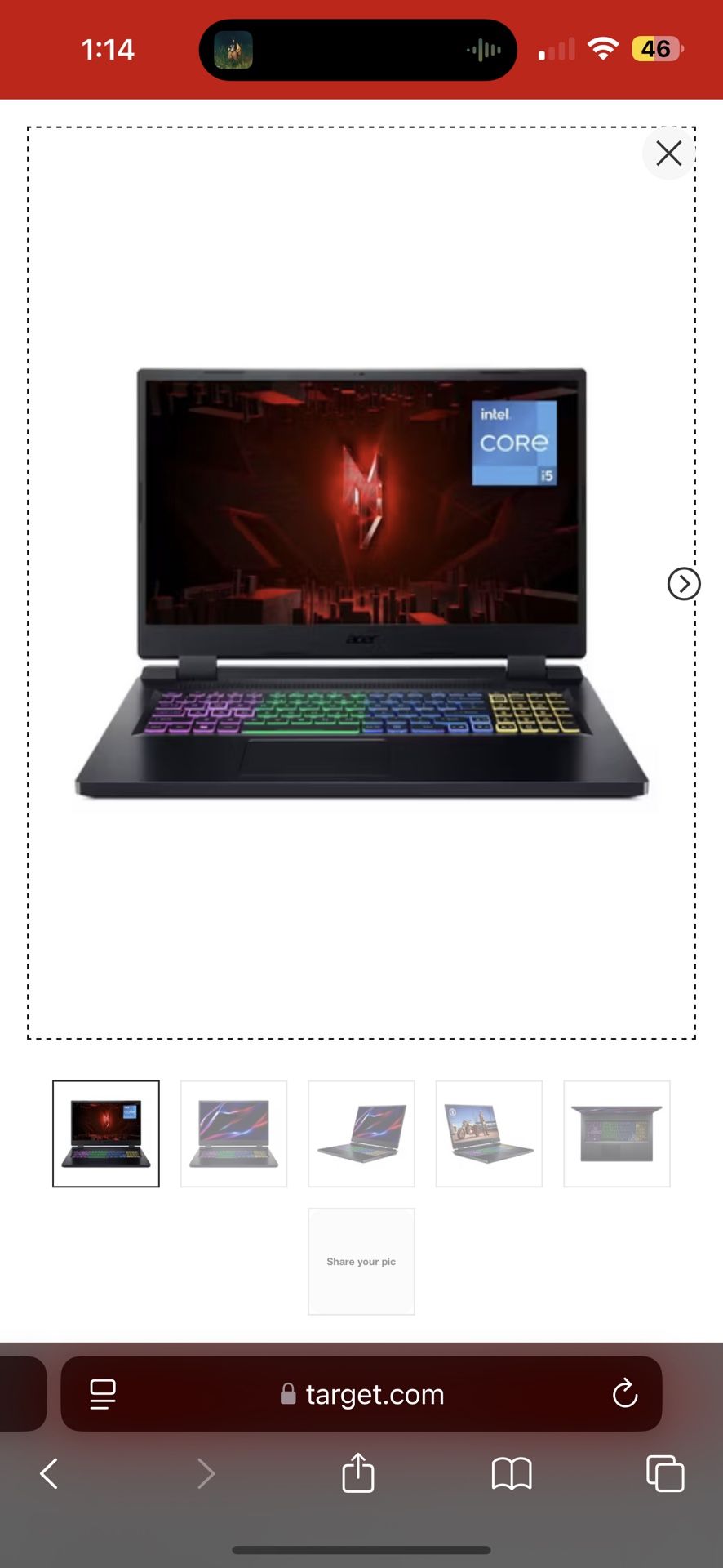 Nitro Acer 5