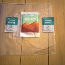 2 Deodorant Body Wipe