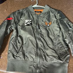 Bomber jacket, kids size medium