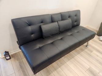 Black futon