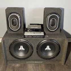 JL Audio Setup – Subs, Amp, Speakers, Stereo