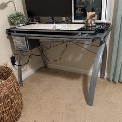 Adjustable Glass Drafting Table Drawing Desk Diamond Art Desk Versatile Art Crafting