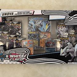 Pokémon Sealed Black Bolt & White Flare Unova Heavy Hitters Premium Collection
