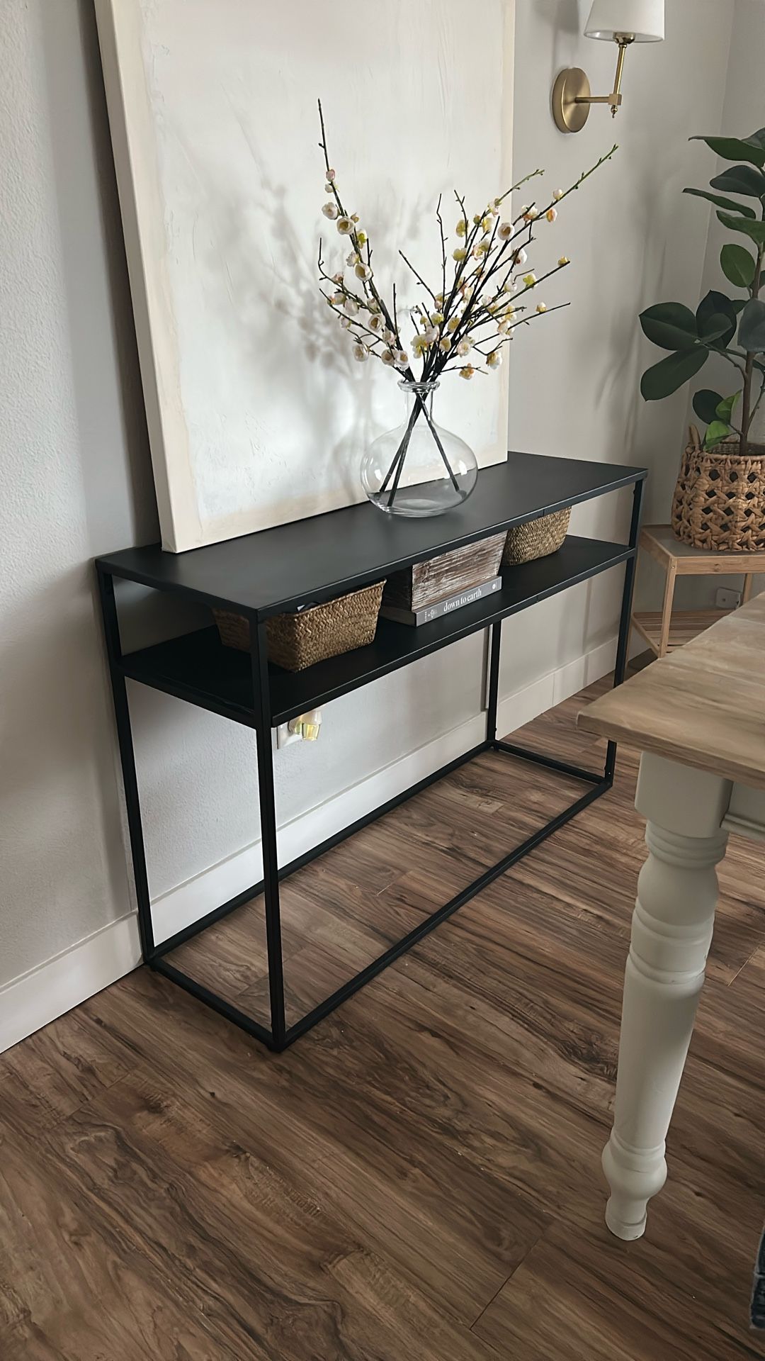 Console table and end table