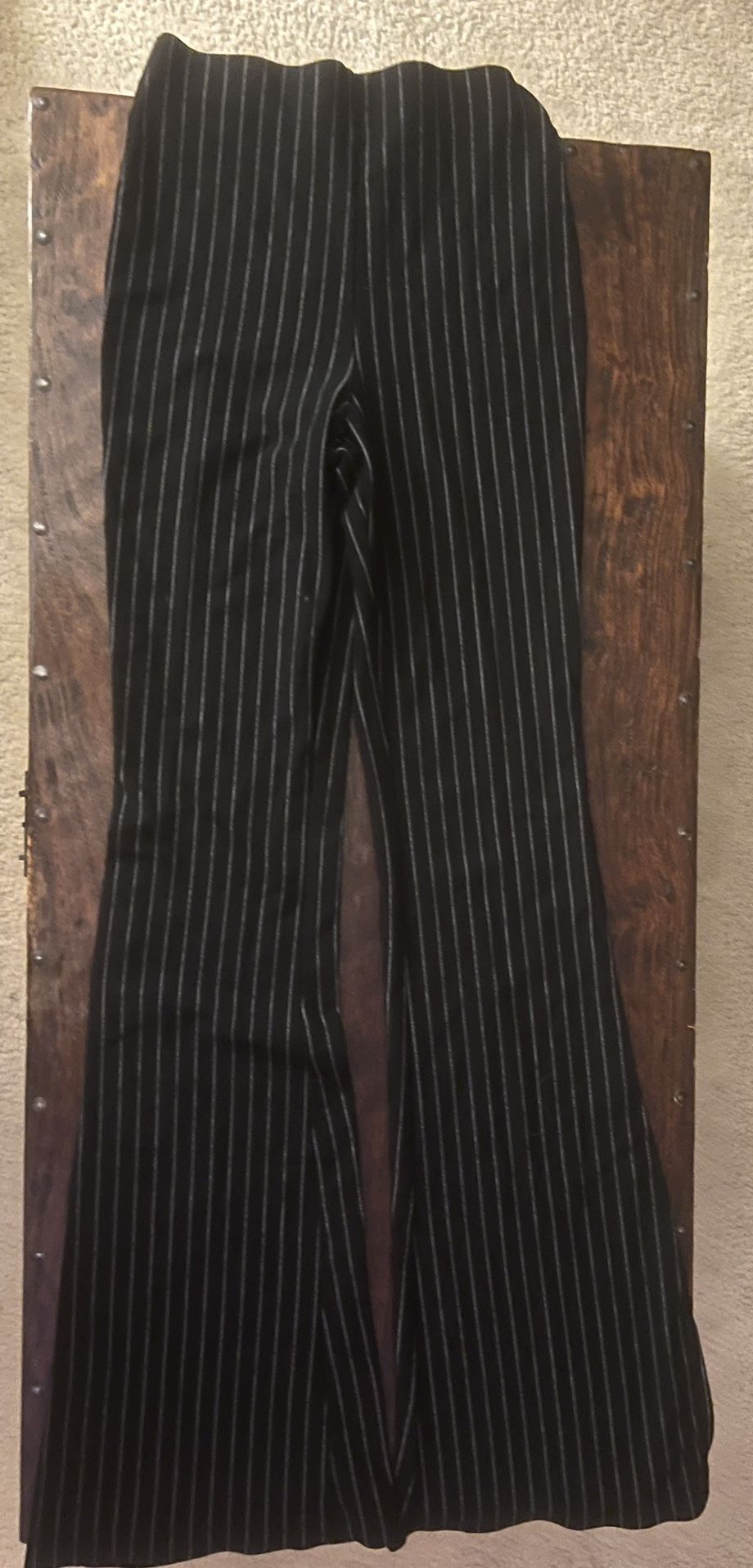 Ladies Small Forever 21 Flair Striped Cotton Pants