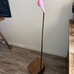 Antique foot operated balloon pump