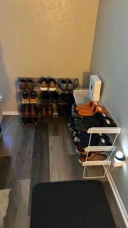 Open Rack Shoe Storage