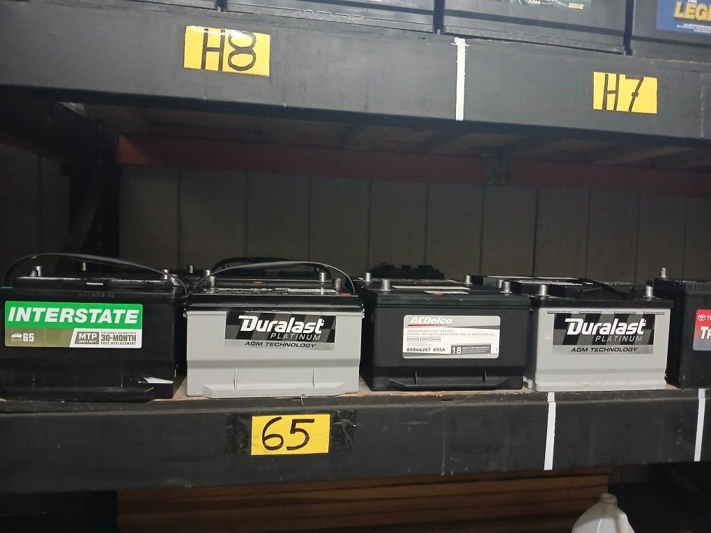New And Used Car Batterys