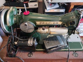 Premier Deluxe Sewing Machine 1950s