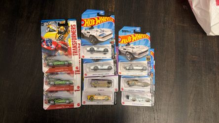 Hot Wheels Corvette Lot If 10 