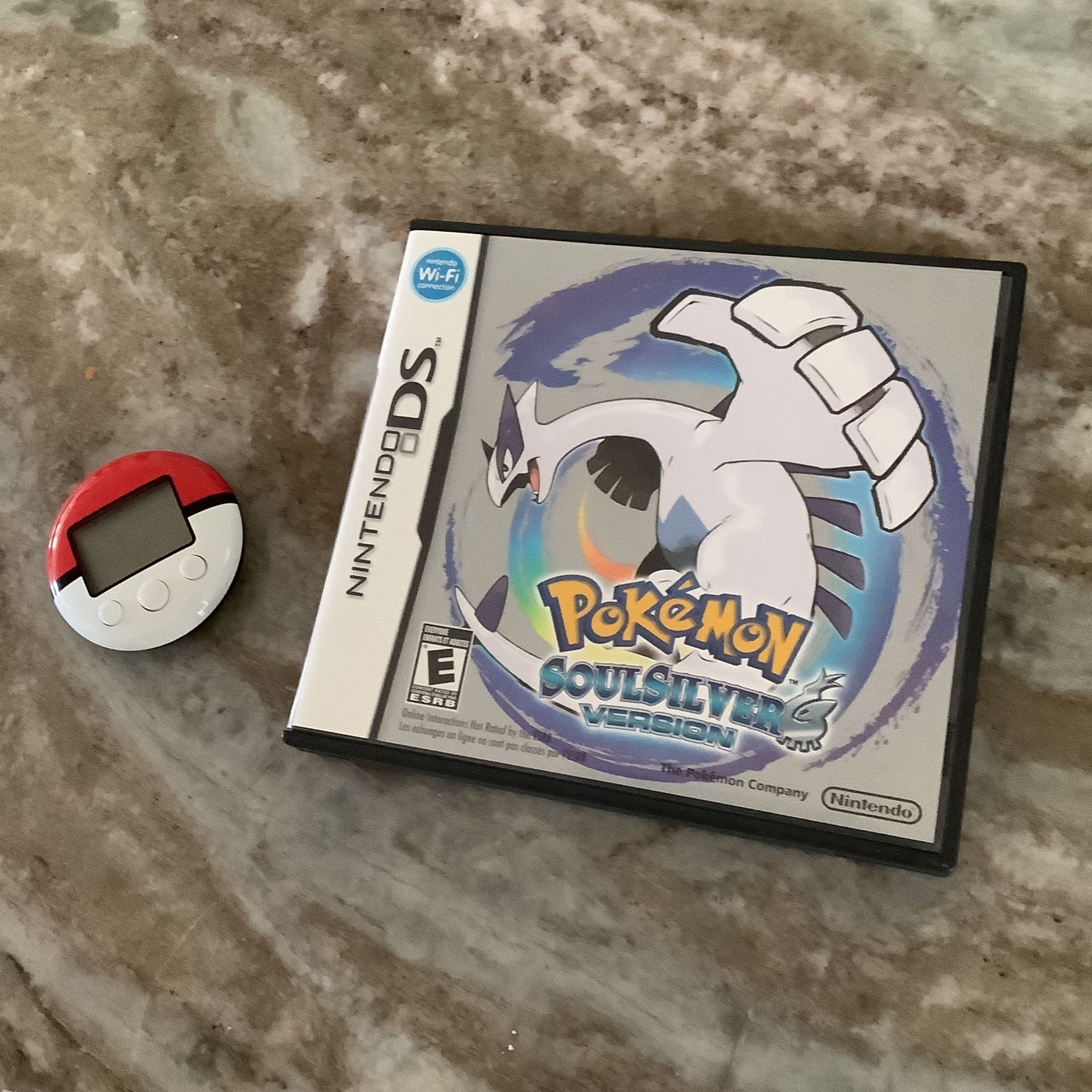 Pokemon Soul Silver Authentic W/ Poke Walker