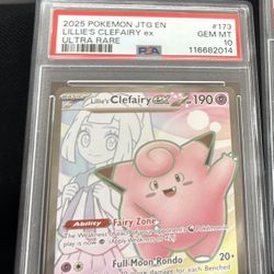 2025 Lilie’s Clefairy Ex Pokémon 