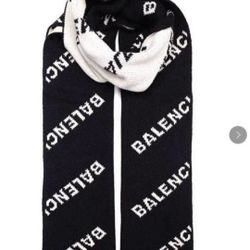 New With Tags Balenciaga Double Side Scarf