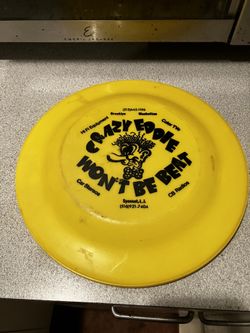 Crazy Eddie Won’t Be Beat 9 3/8” Promo Frisbee