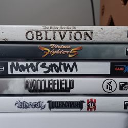 PS3 games, 6 for each