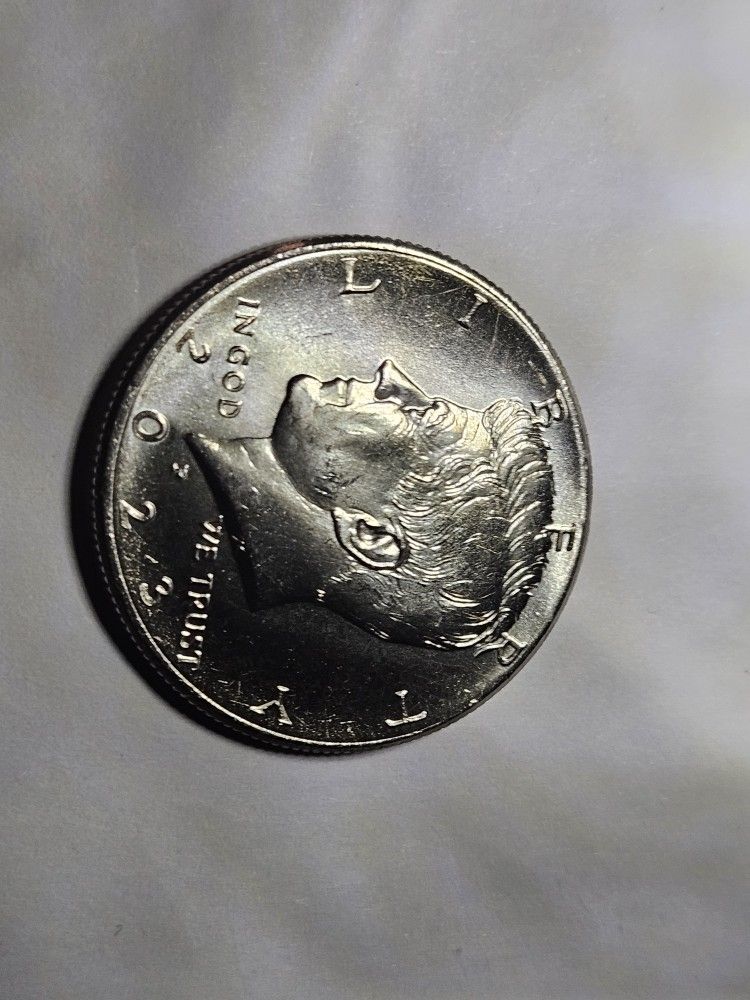 2023P Kennedy Half Dollar (Error, Doubling