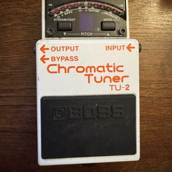 BOSS chomatic tuner