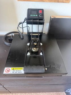 RoyalPress 15" x 15" Clamshell Heat Press Machine – T-Shirt / Vinyl / Sublimation