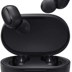 Xiaomi Mi True Wireless Basic S Bluetooth 5.0 Headphones Stereo Bass with Microphone AI Control Hands-Free Headphones Black (Global Version)