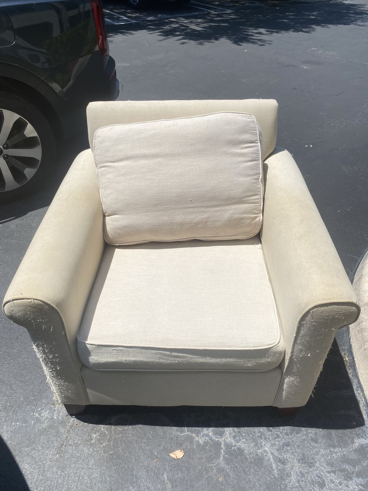 Beige Sofa Chair 