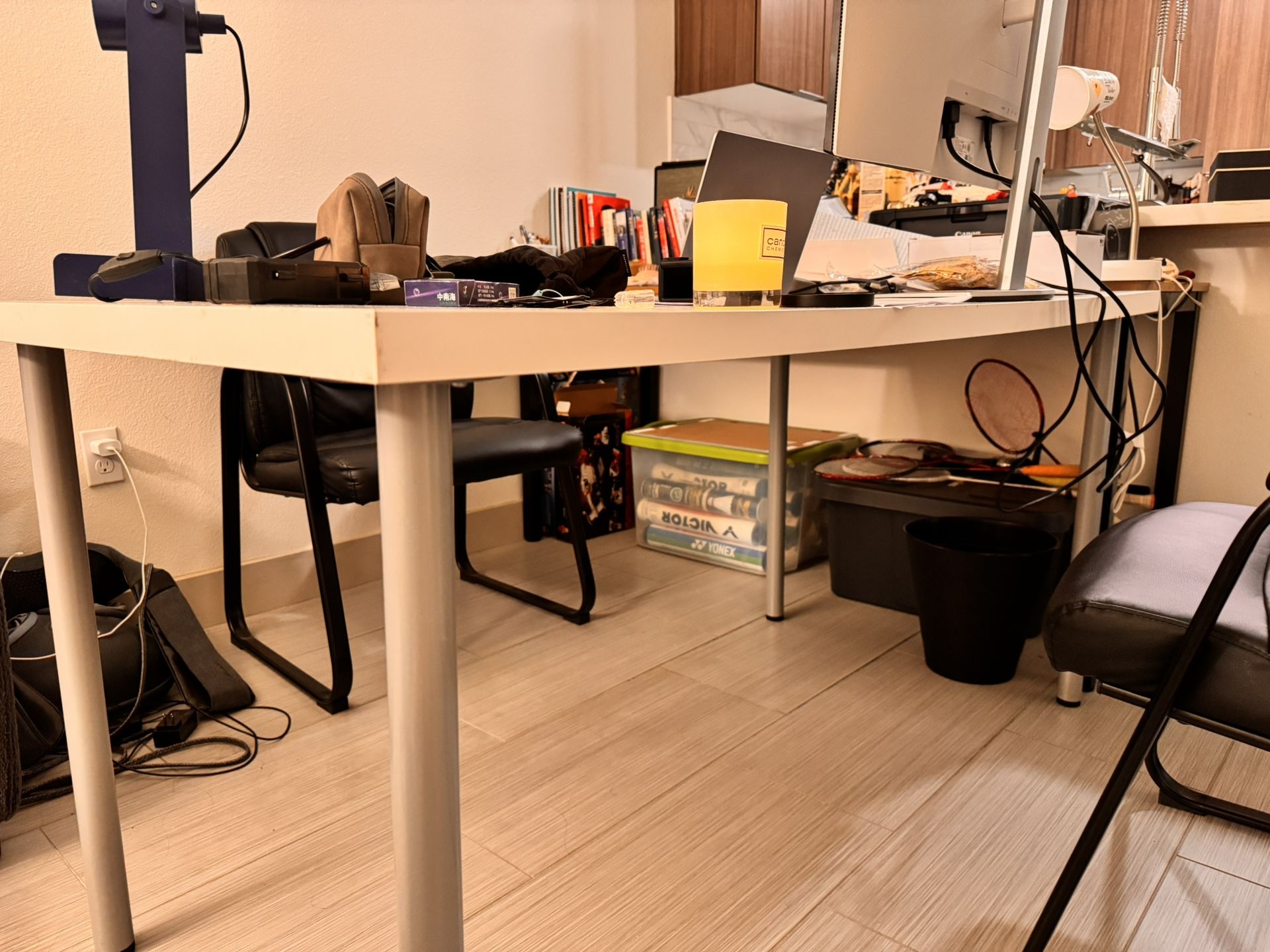 IKEA White Table – Great for Work or Dining