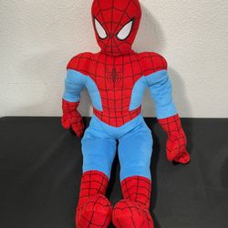 Spiderman Marvel Large 25 Inch Jumbo Plush Doll Stuffed Superhero