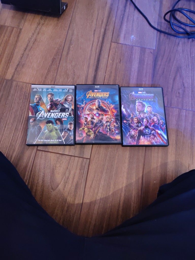 Marvel Avengers Movie DVD Collection 