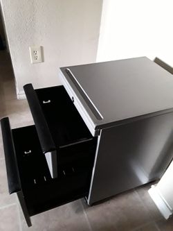 An Iron Box For Storing Papers 