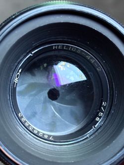 vintage Helios 44-2 58mm f2