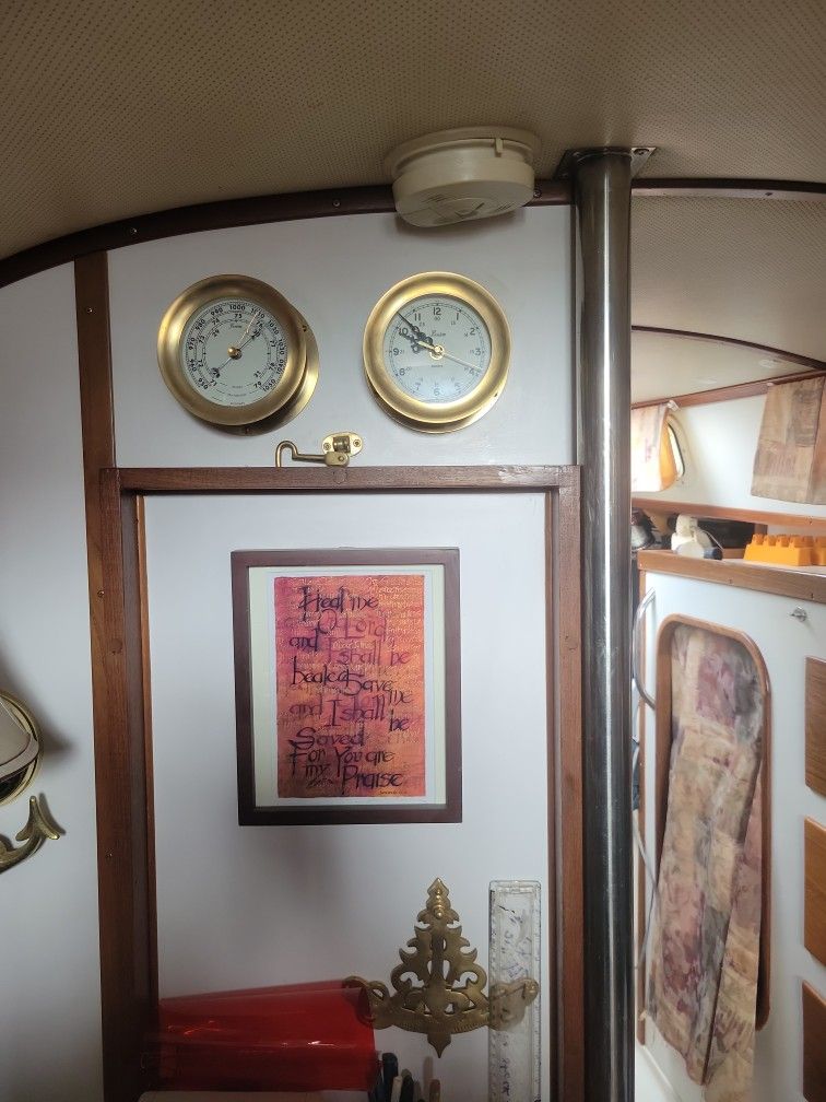 Ships Clock And Barometer Set