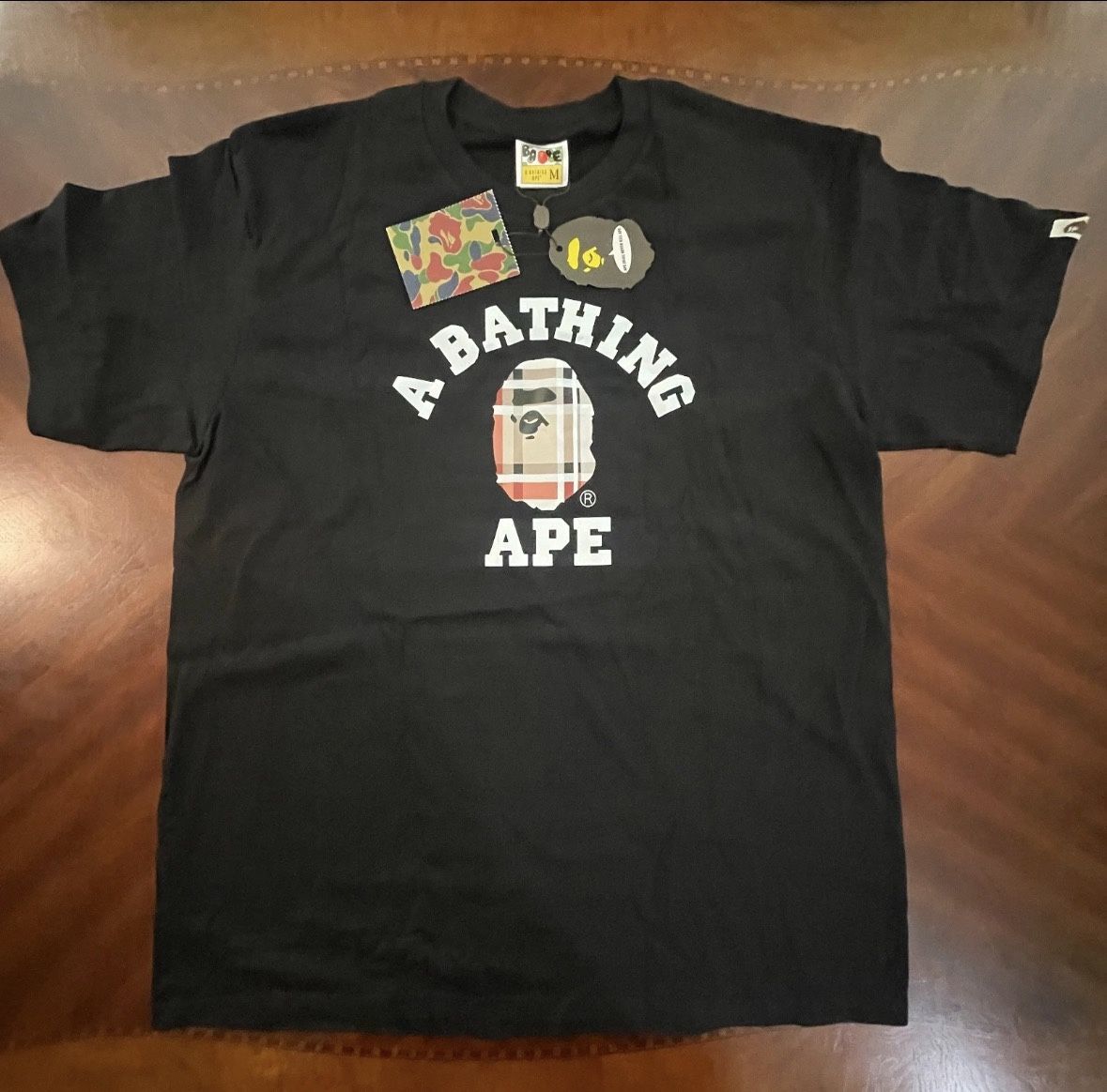 Burberry X Bape Shirt ( Read Description
