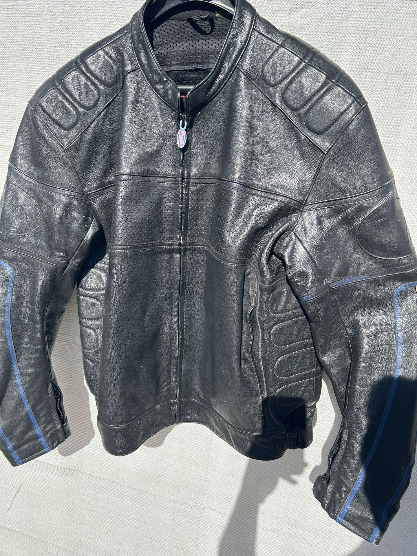 First Gear-Leather Motorcycle Jacket