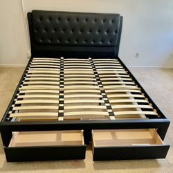 King Or Calking New Bed. 