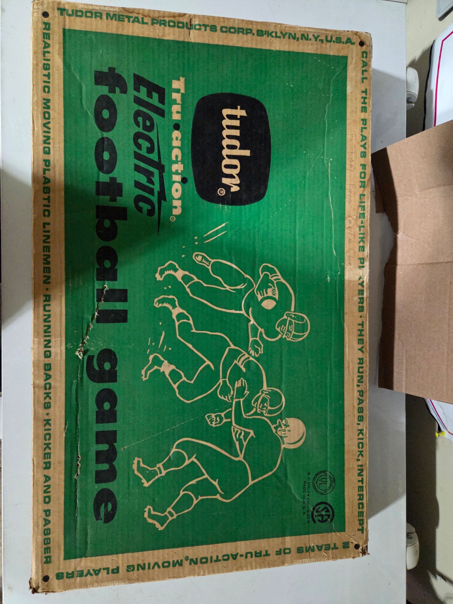 Vintage Tudor electric football game