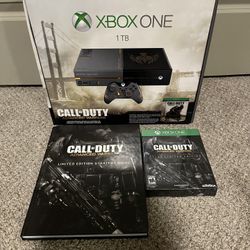 Xbox One Call Of Duty Advanced Warfare Limited Edition Console Bundle 1tb