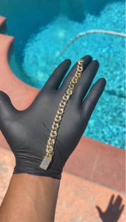 18K Gold & Rhodium Plated w/ CZ Diamonds