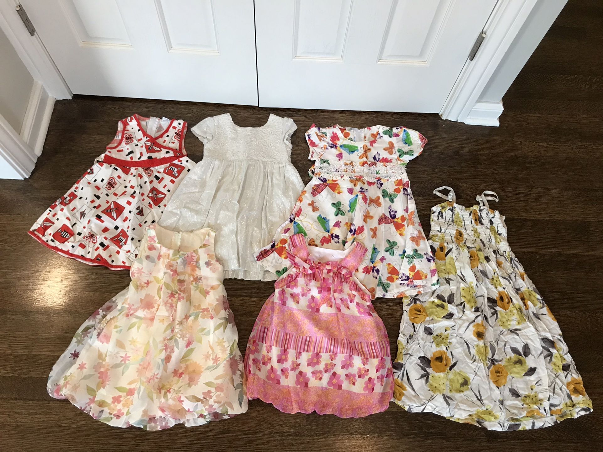 Six Dresses For 4 Year Old Girls