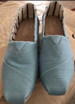 New TOMS canvas shoes