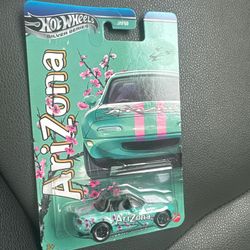 Hot Wheels mazda Miata arizona collab