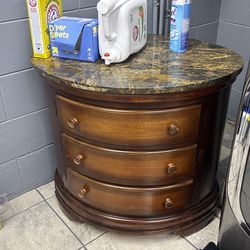 2 night tables with drawers, 3 drawers each, identical